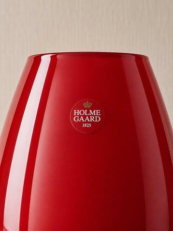 Holmegaard - Peter Svarrer - Vaas - Glas, gekleurde glas -