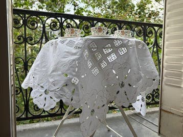 french production - Tafelkleed - 0 cm - 0 cm, Antiek en Kunst