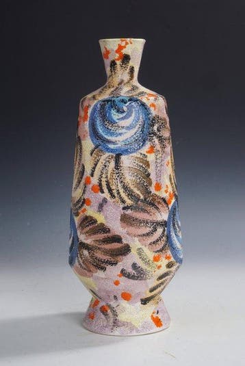 Bitossi Ceramiche - Vaas - Italië • Polychrome vaas met, Antiquités & Art