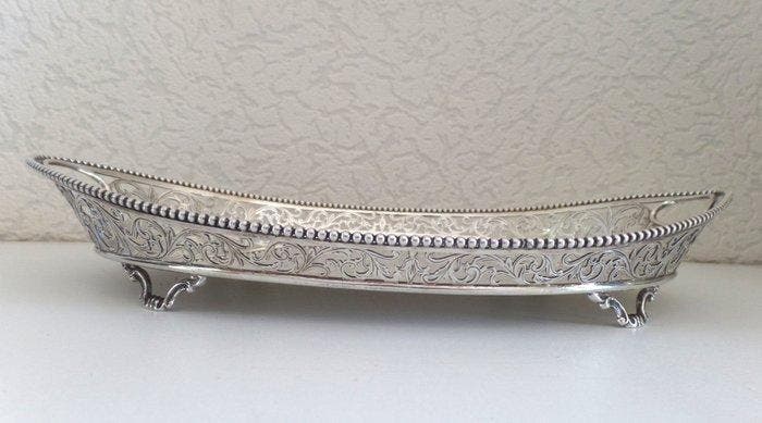 Hendrik Preyer - Presenteerblad - .833 zilver - Hoorn 1906, Antiek en Kunst, Antiek | Zilver en Goud
