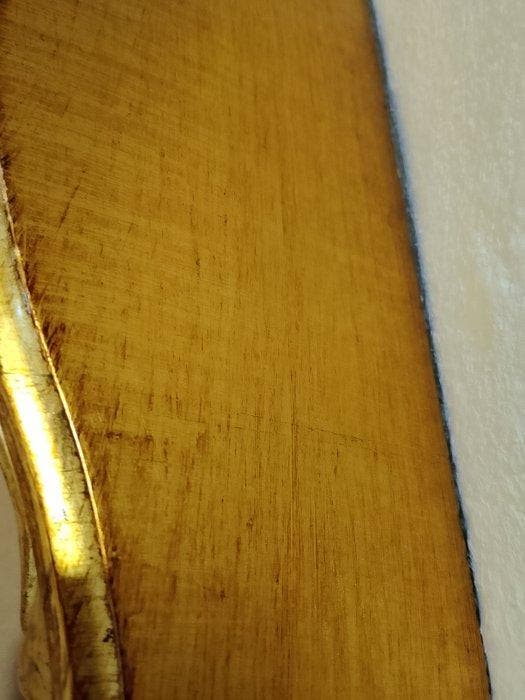 Spiegel (2) - Hout - Spiegel en plank, Antiquités & Art, Antiquités | Autres Antiquités