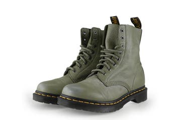 Dr. Martens Veterboots in maat 38 Groen, Verzenden, Overige typen, Dr. Martens, Gedragen