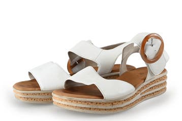 Gabor Sandalen in maat 42 Wit, Kleding | Dames, Verzenden, Wit, Gabor, Sandalen of Muiltjes