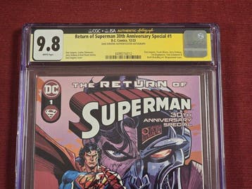Return of Superman 30th Anniversary Special #1 - Signed