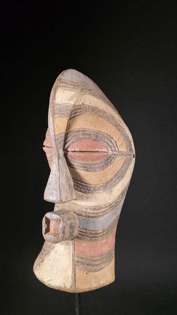 Houten masker - Songye - DR Congo (Zonder minimumprijs)