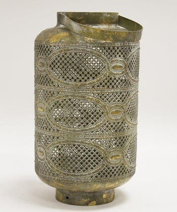 Lanterne - Acier - Style marocain - 37 cm