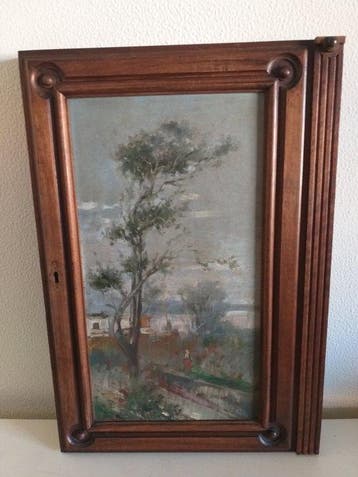 Decoratief ornament - Landschap - Europa -