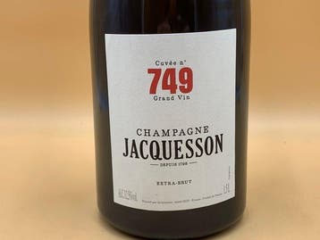 Jacquesson, Cuvée 749 Grand Vin - Champagne Extra Brut - 1, Collections