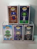 Funko - Funko Pop 5x Marvel Lot: Infinity Warps / She-Hulk /