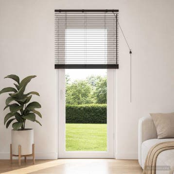 vidaXL Venetiaanse jaloezie Donkerbruin 70 x 250 cm 35 mm, Verzenden, Nieuw