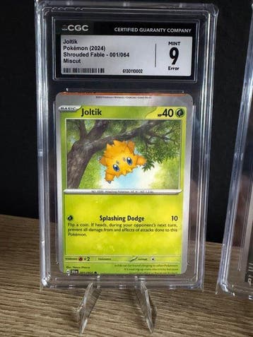 Pokémon - 2 Graded card - Pokémon Shrouded Fable – Joltik &, Nieuw