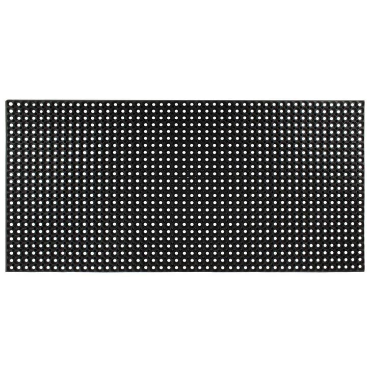 vidaXL Rubbermat 16 mm 100x200 cm, Jardin & Terrasse, Paillassons, Envoi