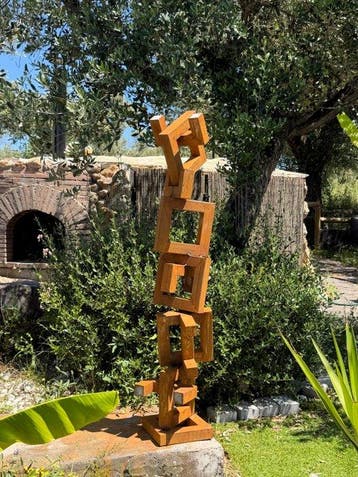 Ana Lucia B.M - Sculpture Corten - XL