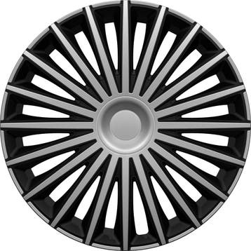 Gorecki Wieldoppenset Dakota Sil/bl 13 Inch Zilver 4 Stuks, Verzenden, Zo goed als nieuw