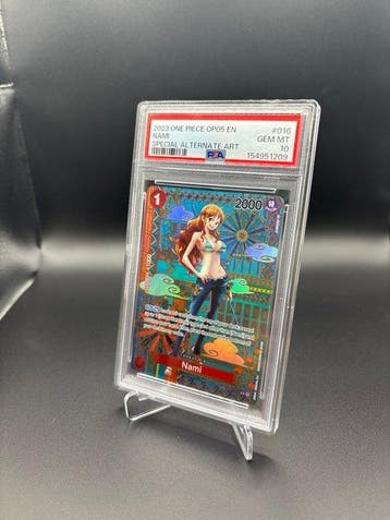 Bandai - 1 Graded card - One Piece - Nami #016 OP05 Special, Nieuw