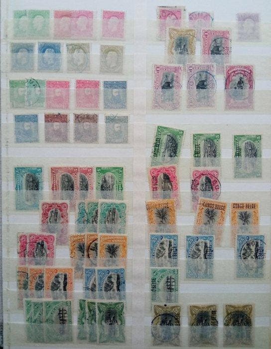 Belgisch-Congo 1886/1960 - Belgisch Congo, Bezetting,, Postzegels en Munten, Postzegels | Europa | België