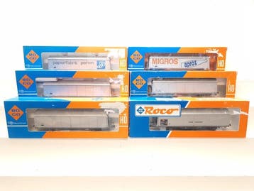 Roco H0 - 46170/4340B/4340E - Wagon de marchandises pour, Hobby & Loisirs créatifs, Trains miniatures | HO