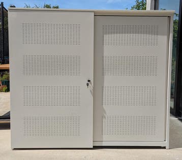PAMI schuifdeurkast in topstaat B180 H156 D50 - 5 stuks, Ophalen, Tijdloos - modern, Overige materialen, 150 tot 200 cm