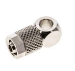 6x4 & M5 Vernikkeld Messing Banjobout Opsteekkoppeling [5, Verzenden, Nieuw