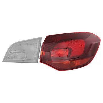 Opel Astra J 2010-2015 Achterlichtglas Buiten Rechts Break, Verzenden