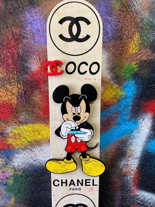 CASH - MICKEY CHANEL COCO !, Antiek en Kunst, Kunst | Schilderijen | Modern