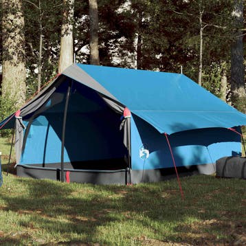 vidaXL Tent 2-persoons waterdicht blauw, Verzenden, Nieuw