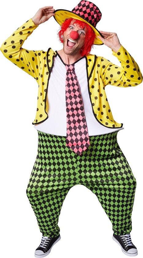 2dekans | dressforfun - Herenkostuum weelderige clown Pepe L, Enfants & Bébés, Costumes de carnaval & Déguisements, Enlèvement ou Envoi