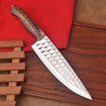 RELIC & EDGE - Keukenmes - Chefs knife - S1 - Staal, Hars -