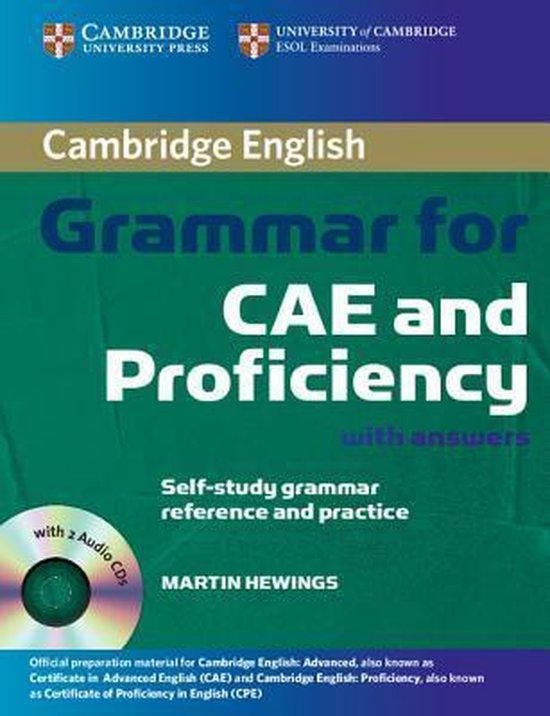 Cambridge Grammar For Cae And Proficiency With Answers And A, Livres, Langue | Anglais, Envoi