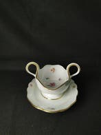 Meissen - Fiori saprsi - Salsiera(L. 26cm) - 1.Wahl - In