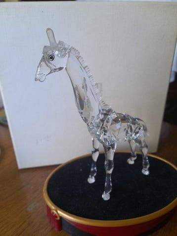 Swarovski - Figurine - Giraffe Baby - Cristal