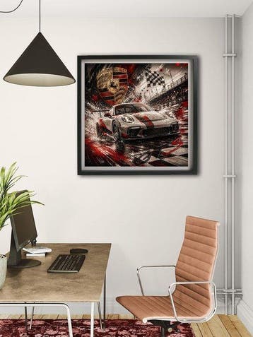 Original Luc Best - Porsche GTS Cup, Collections, Marques automobiles, Motos & Formules 1