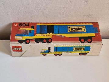 Lego Set - 694 - City - Lego vintage set Legoland Town 694, Nieuw