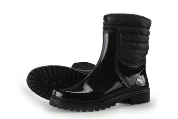 Gevavi Regenlaarzen in maat 37 Zwart, Kleding | Dames, Schoenen, Gevavi, Verzenden, Zwart, Regenlaarzen