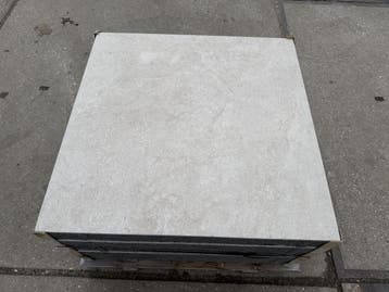Veiling - 17,92 M2 Keramische Tegel Beige 80x80x8 Cm, Tuin en Terras, Nieuw