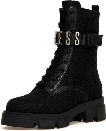 Guess Madox4 Dames Laarzen - Zwart - Maat 38 (Damesschoenen), Verzenden, Nieuw