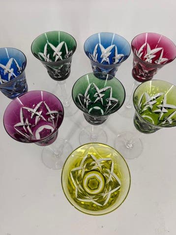 Val Saint Lambert - Verre à vin - Cristal