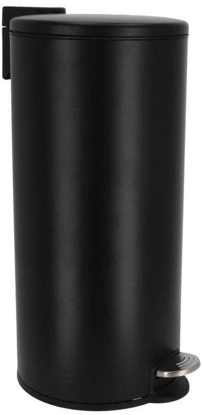 2dekans | Daily Home pedaalemmer 30 liter zwart - prullenbak, Maison & Meubles, Accessoires pour la Maison | Poubelles, Enlèvement ou Envoi