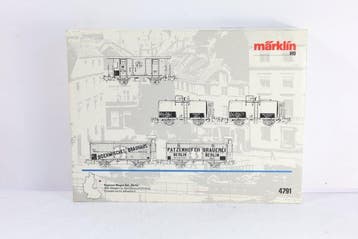 Märklin H0 - 4791 - Ensemble de wagons de marchandises pour, Nieuw