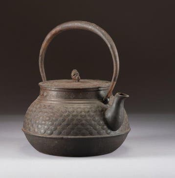 Tetsubin  (ketel) - zeer groot - IJzer (gegoten) - Japan -
