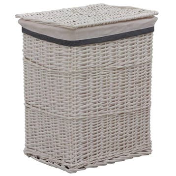 Wasmand wit 57cm - 53% korting! Retour deal, Verzenden, Mand