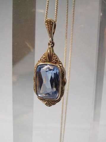 Zonder minimumprijs - Hanger Zilver - 7.00ct. tw. Spinel -