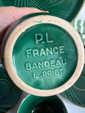 L. Priet - Ontbijtservies -  Toi et Moi Service de, Antiek en Kunst