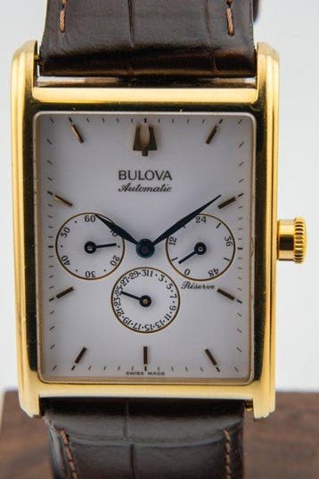 Bulova - Rectangular - 13220 - Heren - 1990-1999, Nieuw