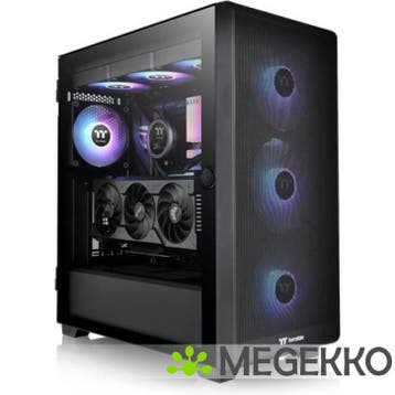 Thermaltake S250 TG Midi Tower Zwart, Computers en Software, Computerbehuizingen, Verzenden, Nieuw