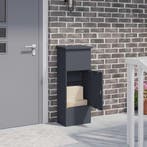 vidaXL Pakket Inwerpkoker Antraciet 44,5 x 29 x 110,5 cm, Verzenden, Nieuw