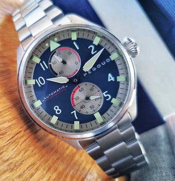 Pégoud - PILOTAGÈ - Automatic - FLIEGER - Power Reserve -, Nieuw
