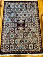 Hand-knotted Pakistani “Garden / Khesti” Rug — Wool pile on, Nieuw