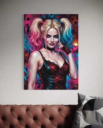 Andrea Di Martino ANDSAL 1991 - Harley Quinn Ice in The Eyes, Nieuw