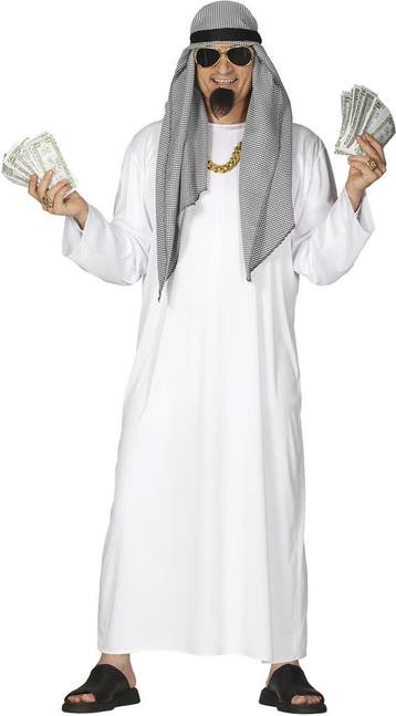 Sjeik Arabier Kostuum Heren, Verzenden, Nieuw